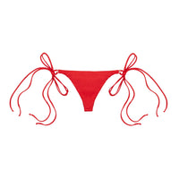 BIKINI V BOTTOM - CHERRY RED