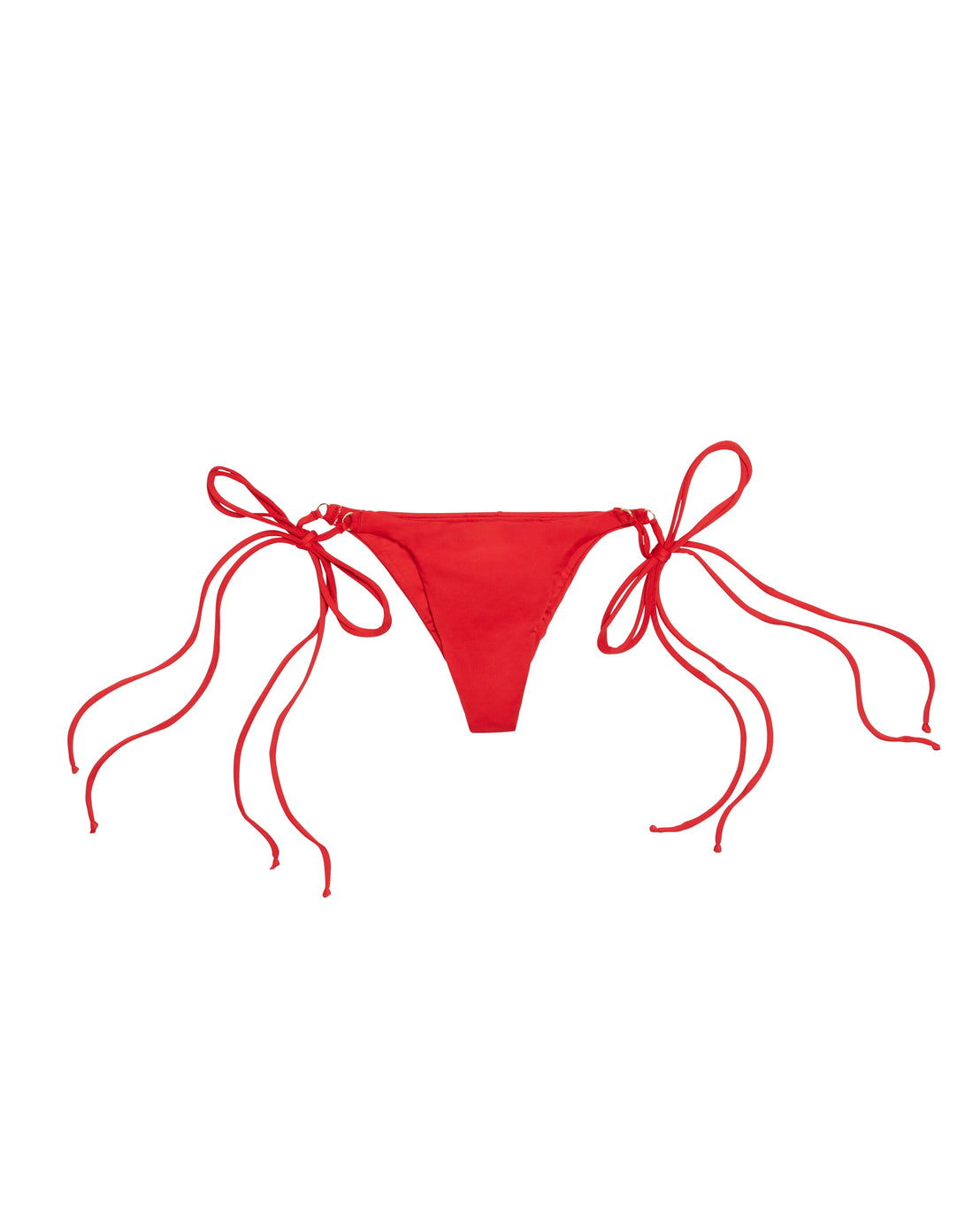 BIKINI V BOTTOM - CHERRY RED