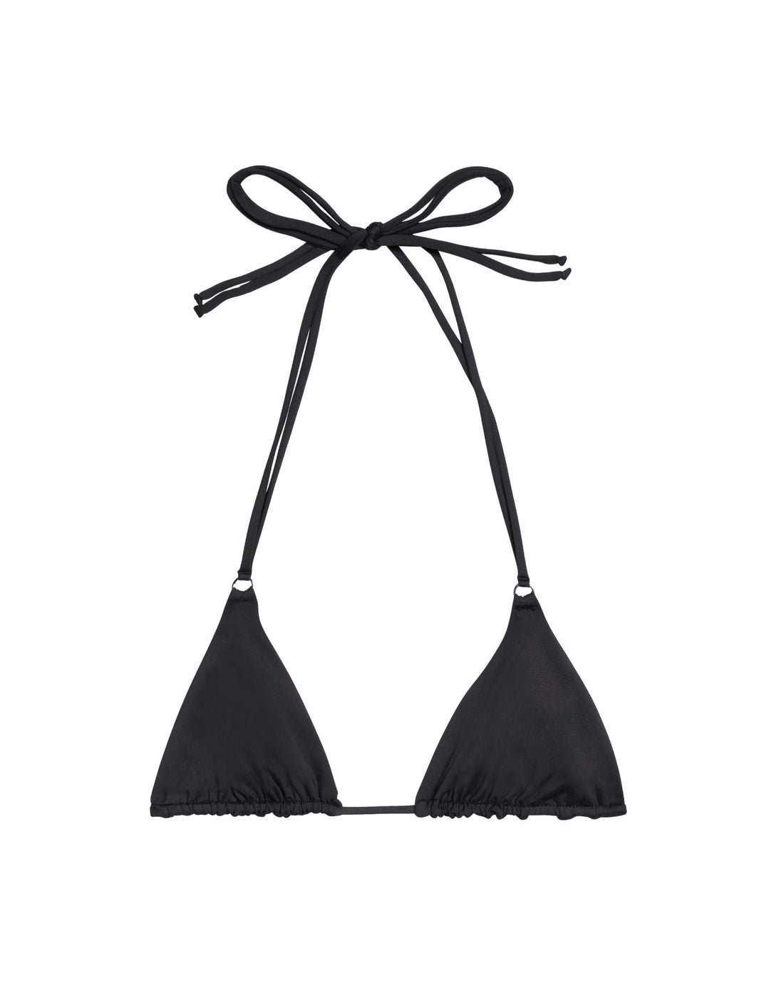 BIKINI V TOP - BLACK