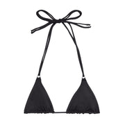 BIKINI V TOP - BLACK