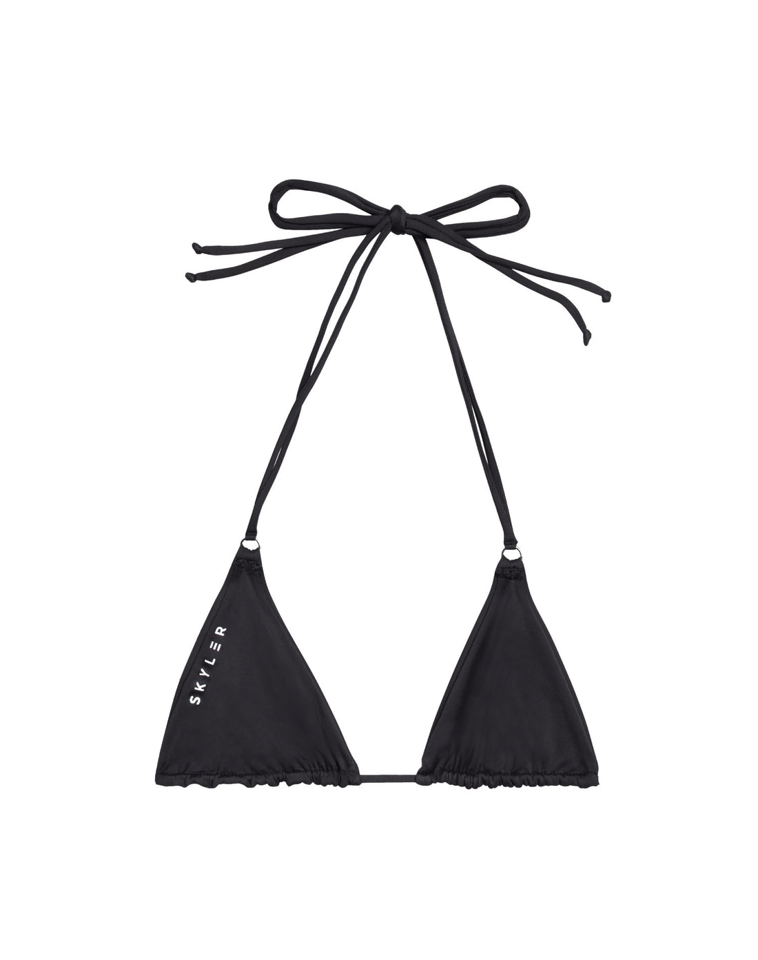 BIKINI V TOP - BLACK