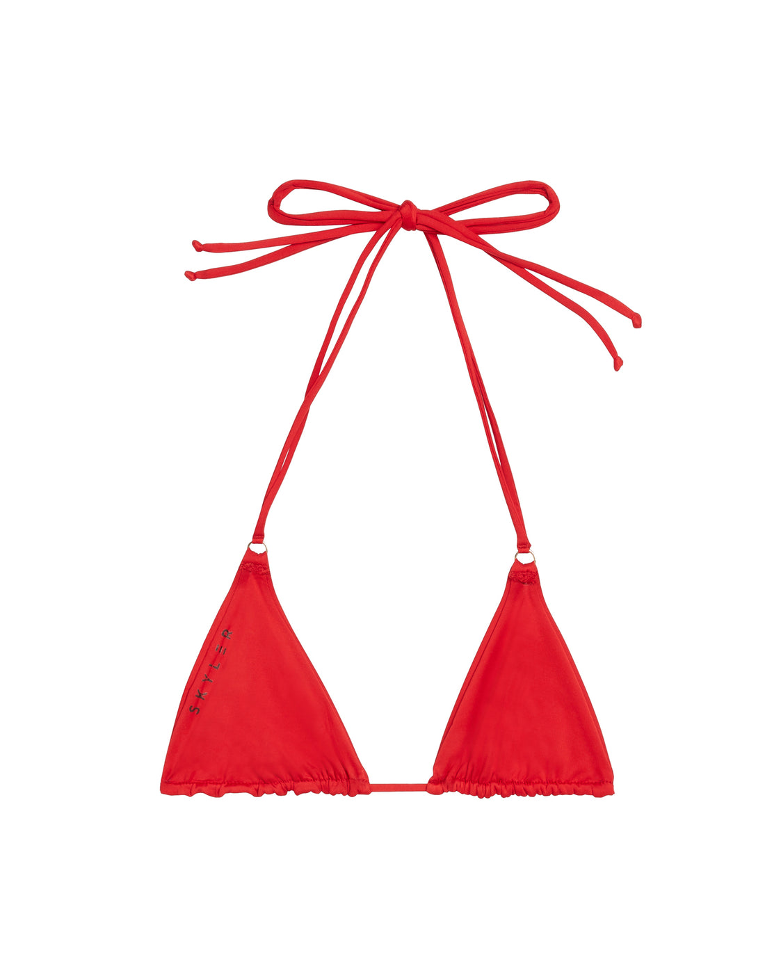 BIKINI V TOP - CHERRY RED