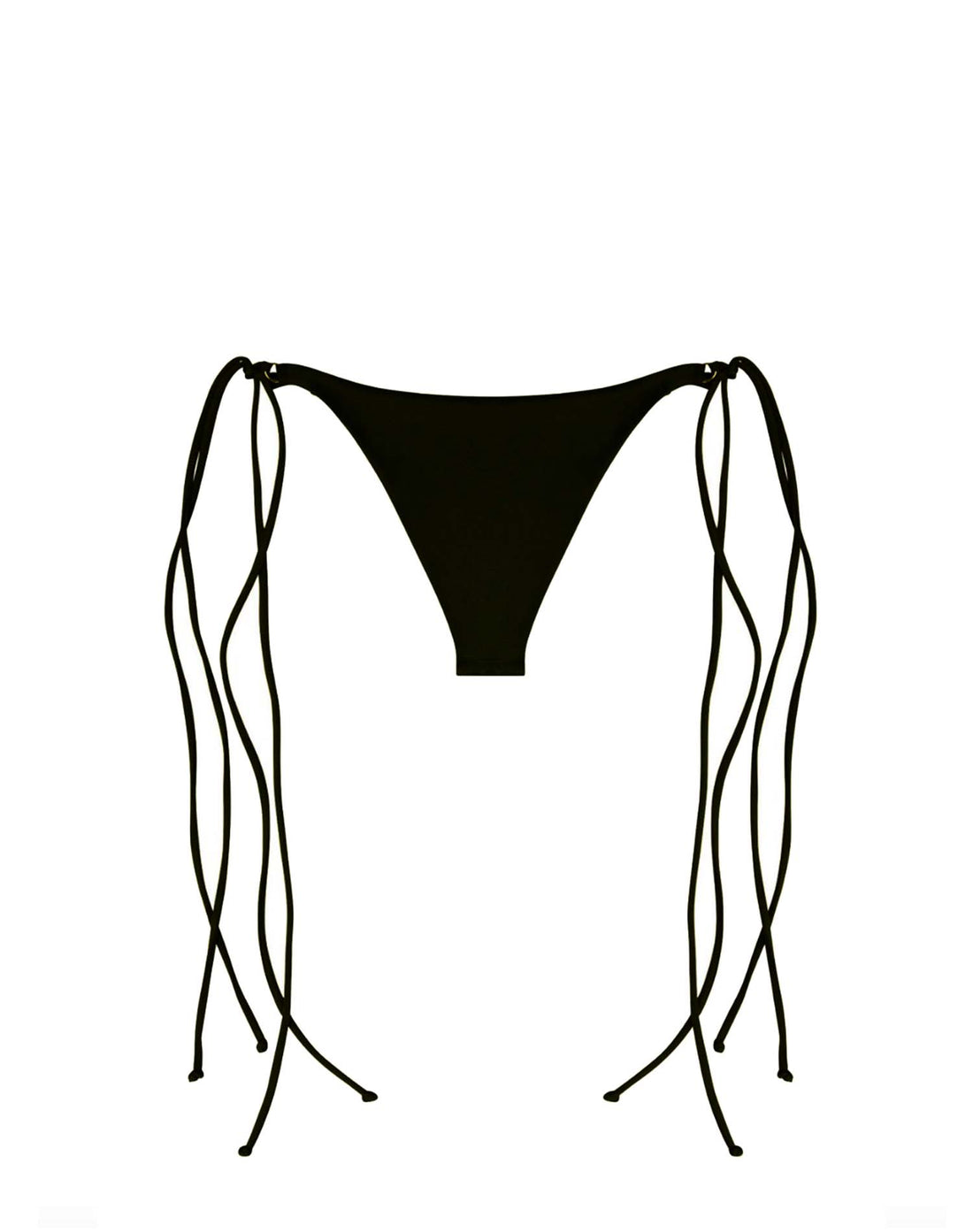 BIKINI V BOTTOM - BLACK