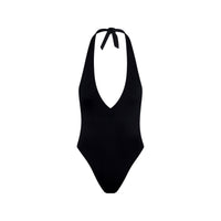 HALTER ONE PIECE - BLACK