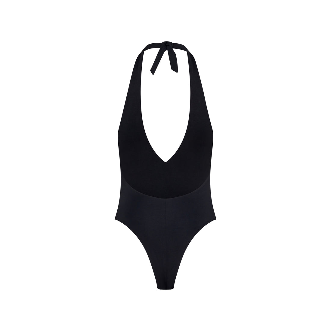 HALTER ONE PIECE - BLACK