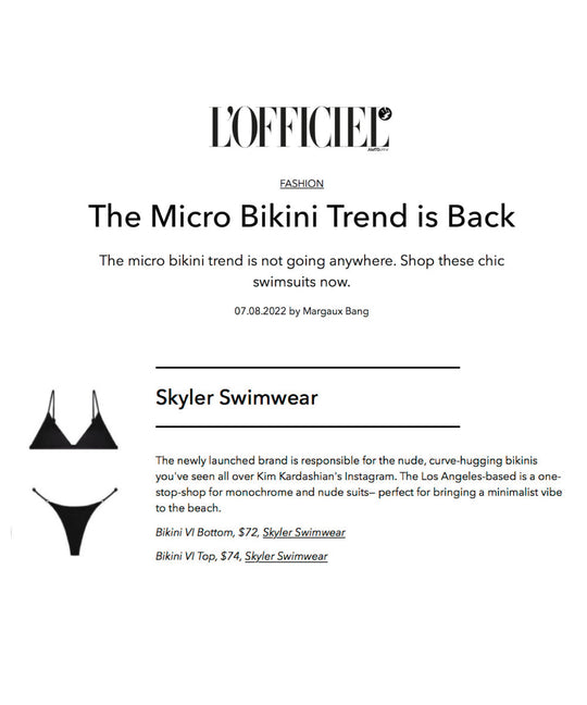 L’OFFICIEL USA AUGUST 2022