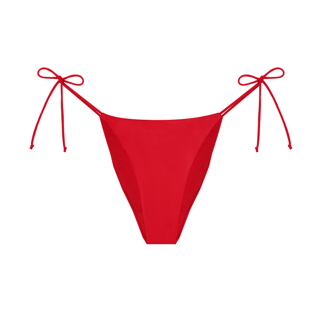 Skyler Swimwear Pacifico bottom in cherry red – front view
