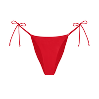 Skyler Swimwear Pacifico bottom in cherry red – front view

