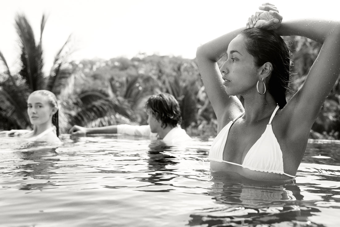 BIKINI V TOP - WHITE